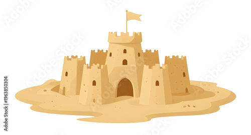 fortress, sandcastle, sand, castle, beach, seaside, ocean, sea, waves, summer, vacation, holiday, fun, play, kids, children, summerfun, sandcastlefun, tower, moat, sculpture, sandart, sandy, shore, co