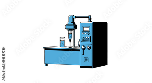 Industrial laboratory equipment for precise mixing and dispensing