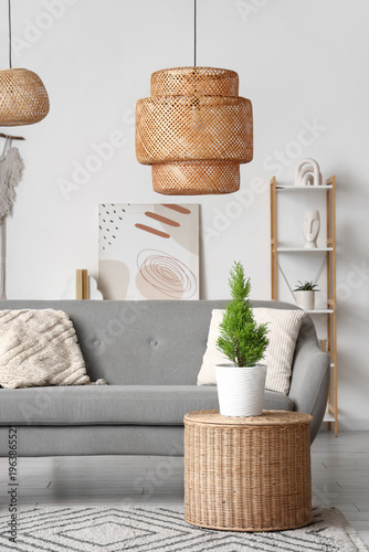 Interior of living room wit...