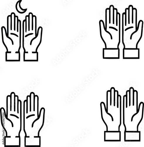 Hajj rituals and islamic gestures of worship and devotion