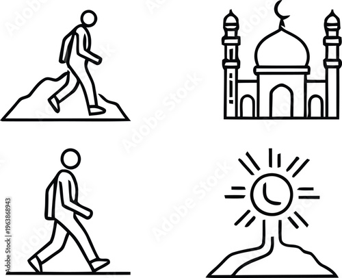 Hajj pilgrimage journey to mecca islamic rituals and sacred sites