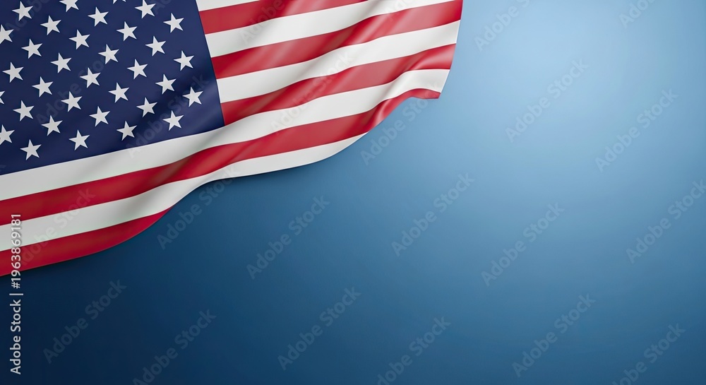 Fototapeta premium Celebrate labor day with patriotic spirit and american pride on usa flag day