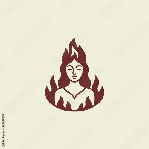 Fire Goddess Logo