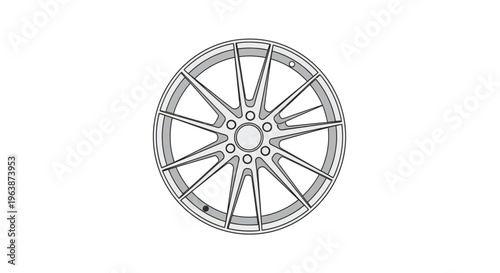 minimalist design car rims