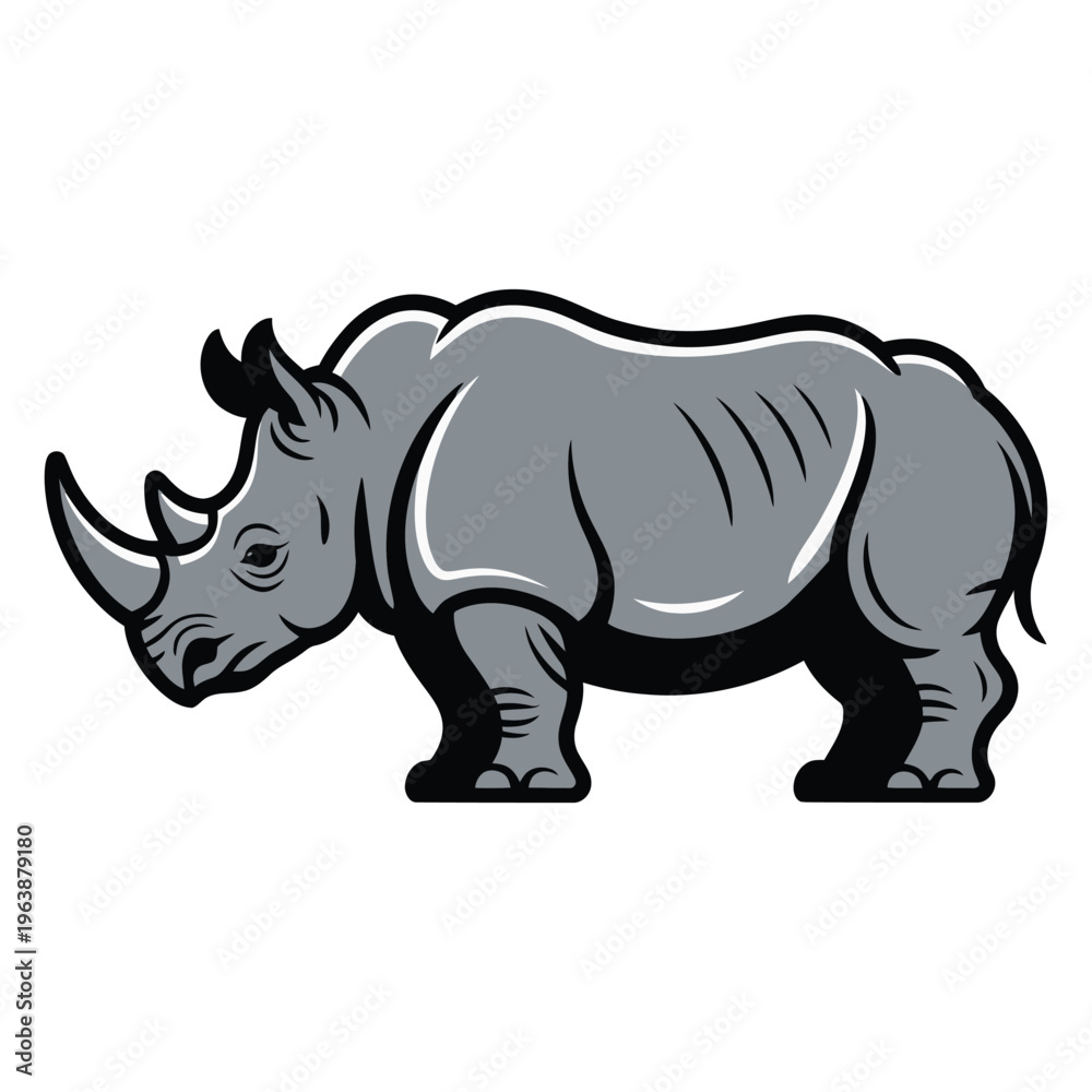 Obraz premium Rhinoceros