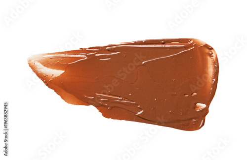 Smear of melted chocolate o...