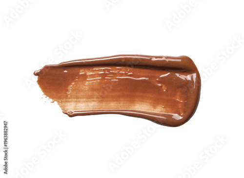 Smear of melted chocolate o...