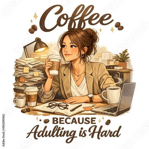 office coffee addiction humor quote, coffee addiction office humor, funny coffee quote, caffeine dependent worker, office coffee lover design, fueled by coffee slogan, funny caffeine addiction, coffee