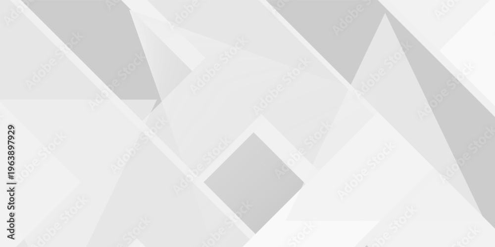 Obraz premium Abstract white background. Minimal geometric white light background abstract design.