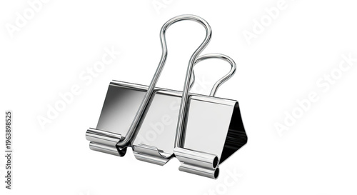 Silver Binder Clips
