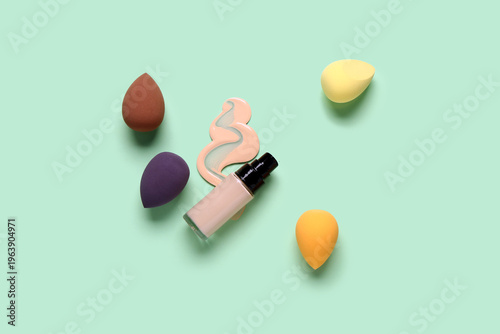 Bottle of makeup foundation...