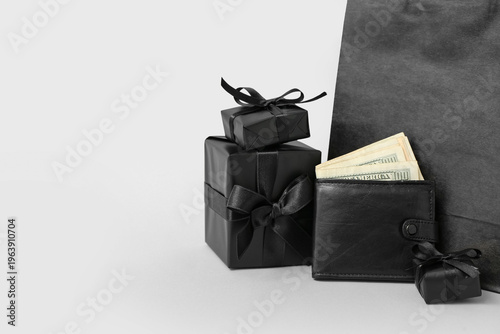 Shopping bag, gift boxes an...