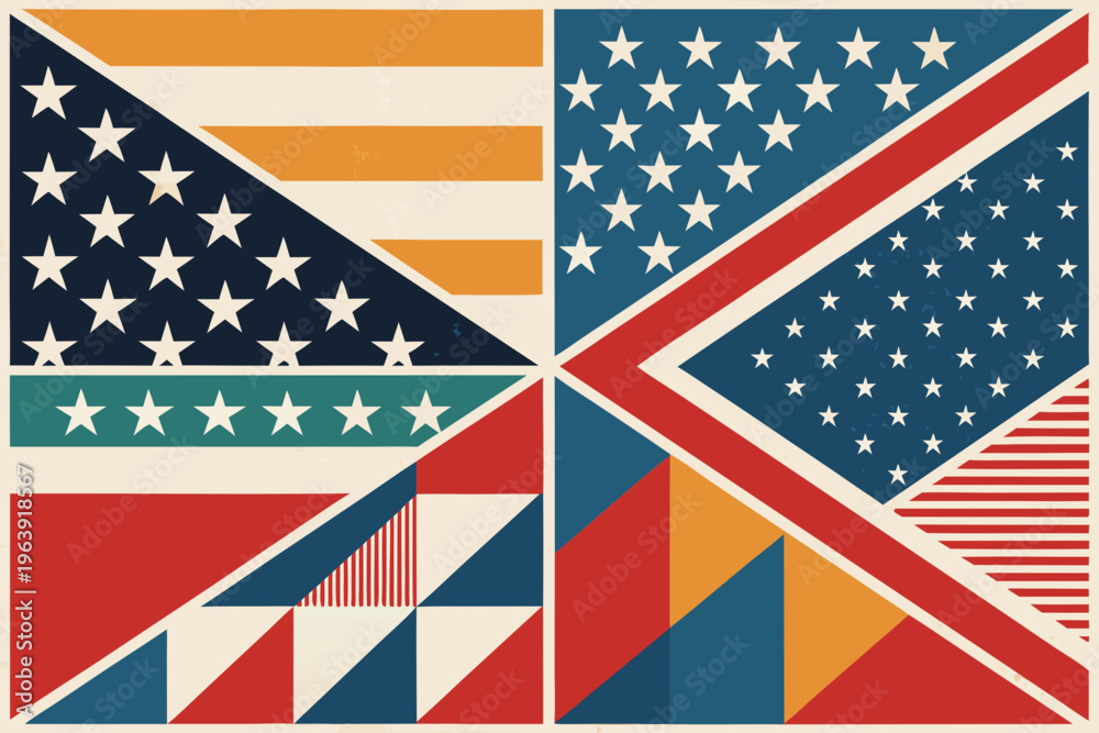 Fototapeta premium United States Strong High-Quality Stock Image Suitable for Design