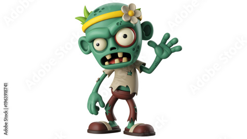 Three cartoon bears standing side by side in a playful pose Vector