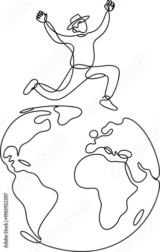 Black and white line of a giraffe head with ossicones 1