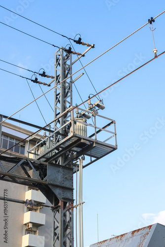 Nishitetsu Kurume Station in the morning