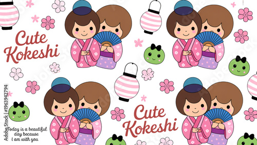 Child swinging on a circular swing set in a park Vector