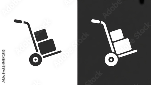 Mysterious black robot figure with glowing cosmic background effects Vector