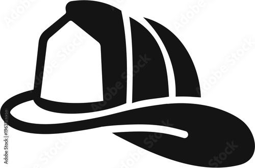 Firefighter helmet icon