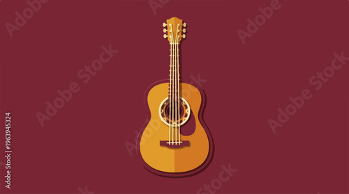 Acoustic Guitar Instrument Music.