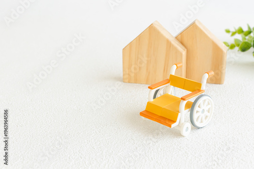 車いすと家　訪問介護　在宅介護　バリアフリーの住宅　デイサービス　デイケア　ショートステイ