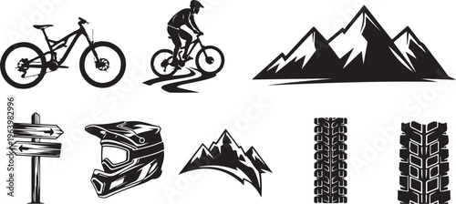 Spa and wellness icons for relaxation beauty and self care treatments.