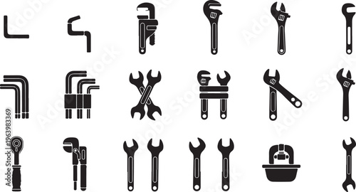 Medical diagnostic equipment icon set featuring mri scanner ultrasound monitor x-ray results and cardiology machines for hospital use.