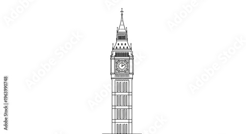 Big Ben London Tower.