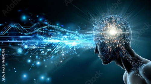 Human head pulses with digital energy