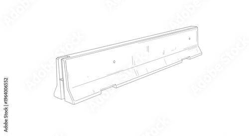 Simple Line Drawing of Stapler.