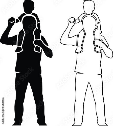 Two people demonstrating different dumbbell shoulder exercise techniques side by side