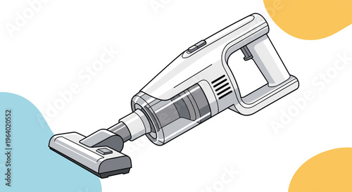 Portable white handheld vacuum cleaner with a transparent dust container used for quick cleaning of home surfaces, cars, and small messes.