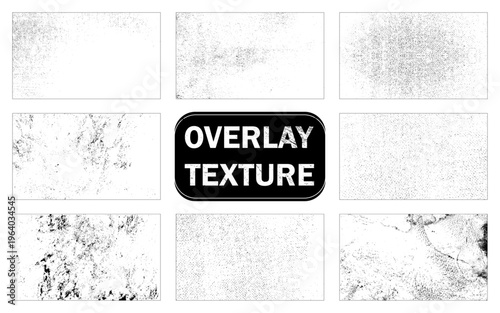 collection of eight grunge texture. vector grunge dust wall texture. 