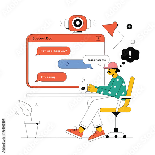 AI chatbot automates customer support delivering fast accurate responses improving satisfaction