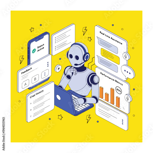 AI chatbot automates customer support delivering fast accurate responses improving satisfaction