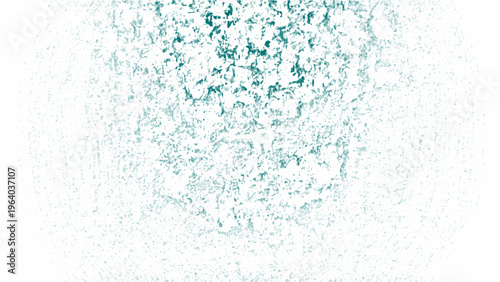 Abstract ethereal art azure color sphere and subtle textured forms and artistic minimalist design and gentle gradient light and contemporary visual and modern creativity.