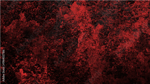 Abstract Crimson Torrent and Volcanic Texture and Fiery Intensity and Dramatic Dark Red and Turbulent Aqueous and Ominous Pattern and Ethereal Liquid Energy.