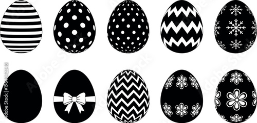 Easter day decorated eggs easter egg patterns and designs