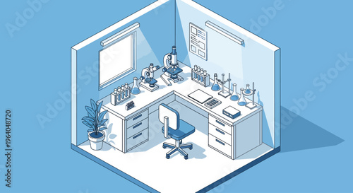 Office Workspace Interior Design Layout.