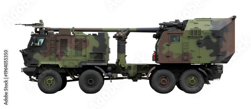 The NORA B-52 M15 is a self-propelled 155mm howitzer