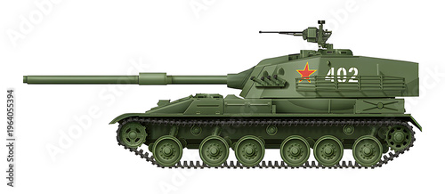 Type-89 TD (Chinese anti-tank self-propelled artillery mount, equipped with a 120-mm gun)