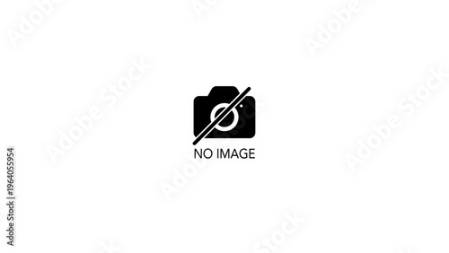 カメラアイコンイラスト入り NO IMAGE 写真ダミー用素材 16:9サイズ