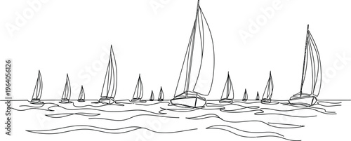 sailing boats on water