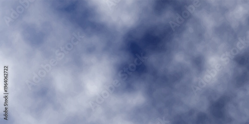 A beautiful nature time lapse of white clouds moving through a bright blue summer sky and dark storm atmosphere