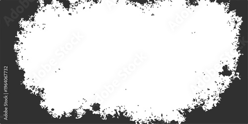 Abstract a striking abstract image of a rugged, textured frame that adds a touch of artistic flair. Featuring a negative space design.