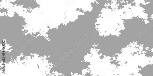 Abstract an aerial, cloudscape captures the serenity and boundless expanse of a daytime sky filled with puffy, cotton-like formations floating in an endless horizon.