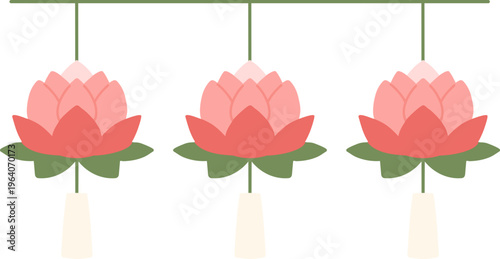 부처님오신날 연꽃 연등 축제