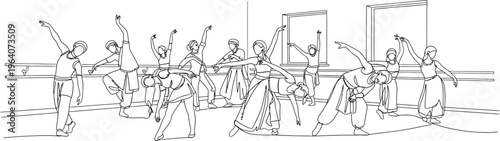 black and white illustration of people playing cricket
