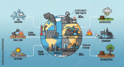 Global Warming and Climate Change Effects on the Planet.