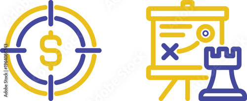 Targeting finances and presentation failure illustration